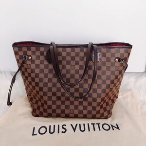 Authentic Louis Vuitton Neverfull MM in Damier❤️